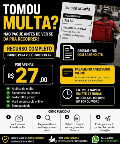 Pegou multa de trânsito? Saiba como recorrer