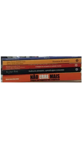6 Livros pedagógicos educacional