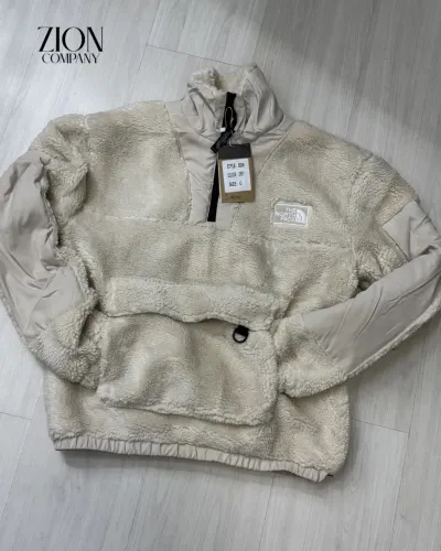 The North Face Teddy Fleece Anorak (Pullover Sherpa)