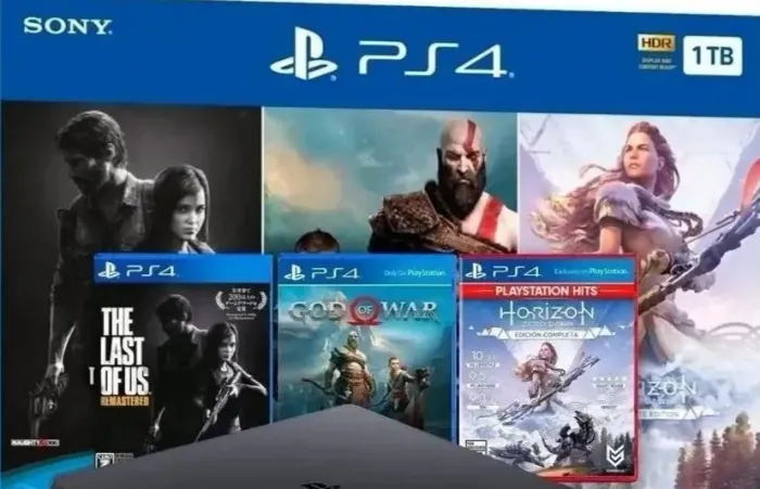 Vende se PS4 SLIM 1TB SONY COM NOTA FISCAL 3 JOGOS ACOPLADOS