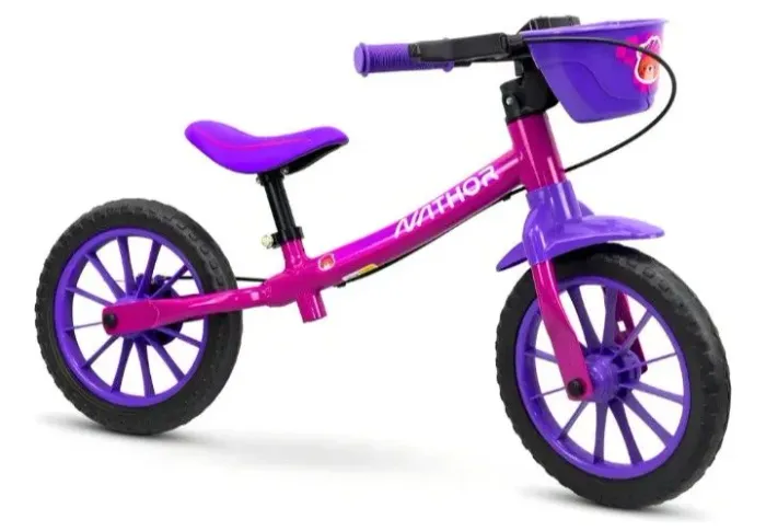 Bicicleta de Equilíbrio Infantil Nathor