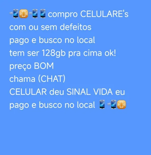 pagamento avista busco no local