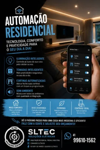 Eletricista, Automação Residencial.