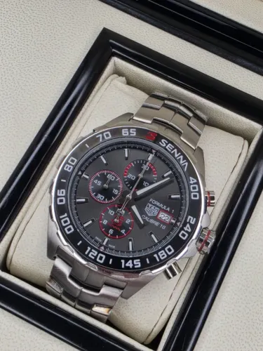 Relogio TAG Heuer F1 SENNA Com Cronografo LINHA PREMUIM AAA+ EM 10X SEM JUROS