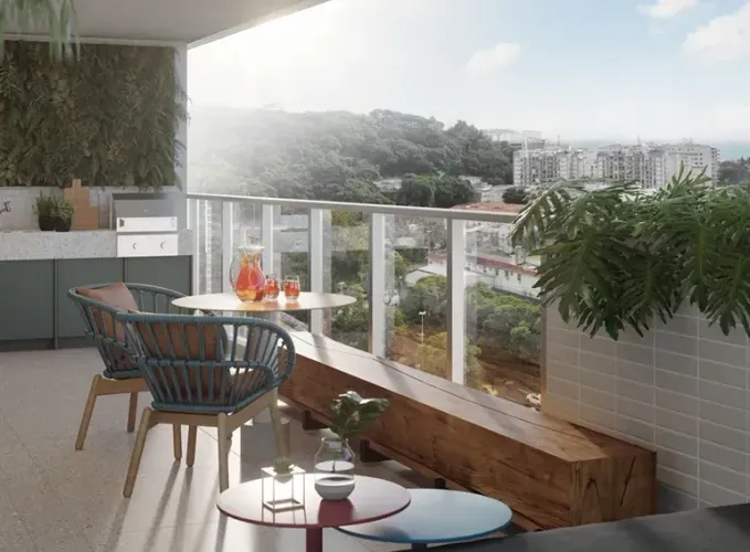 Botafogo | Apartamento de 3 Quartos c/ 1 Suíte no Condomínio Highlight com 96m²