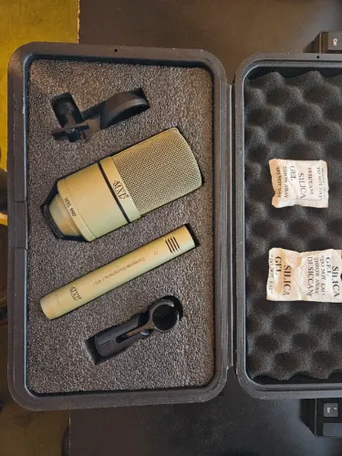 MXL Conjunto de microfone condensador de diafragma 990/991.