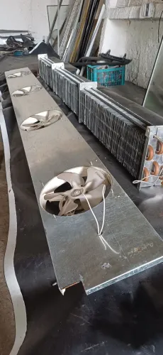 Evaporador com 3 micros câmara fria