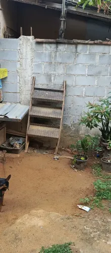 Escada de palanque ferro maciço