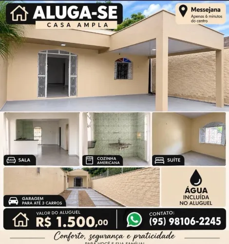 ? ALUGA-SE CASA A APENAS 6 MINUTOS DO CENTRO!