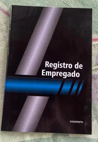 Livro Registro De Empregado 21.5x31.5 cm 50 Fls Sidgraph