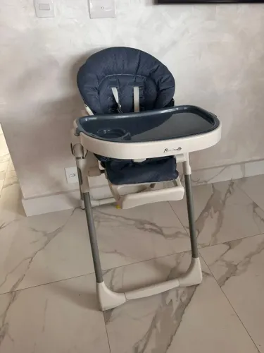 Cadeira de Refeição Burigotto Prima Pappa Zero 3 Indigo Azul