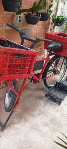 Bicicleta de carga para trabalho 