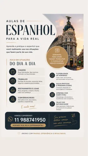 Aulas Espanhol