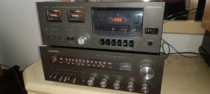Conjunto de som Gradiente S-95 (Ótimo estado)