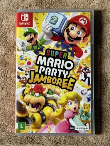  Super Mario Party Jamboree  Nintendo Switch 1 - PERFEITO ESTADO NOVINHO