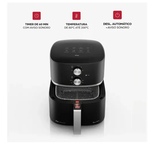 Air fryer Nova! nunca usada