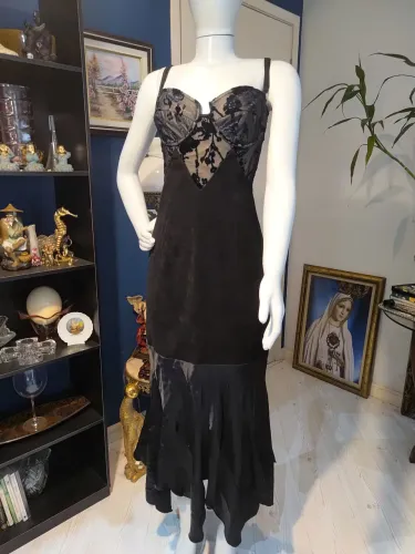 Vestido preto - corpete