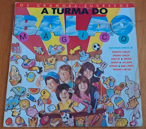 LP VINIL A TURMA DO BALÃO MÁGICO