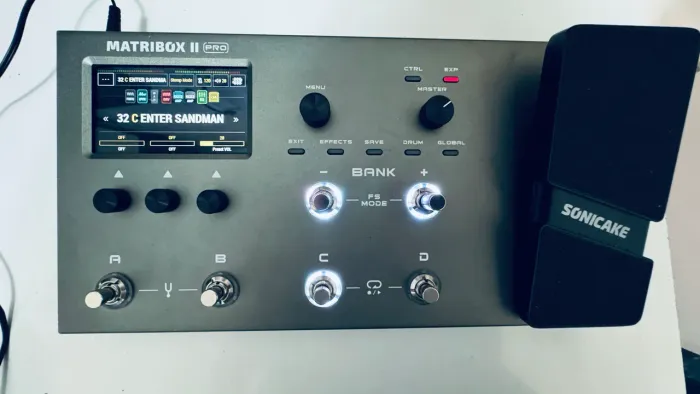 Pedaleira - Sonicake Matribox II pro
