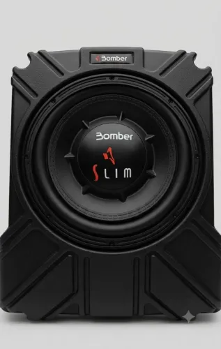 Subwoofer Bomber e potência Falcon DF250 DX
