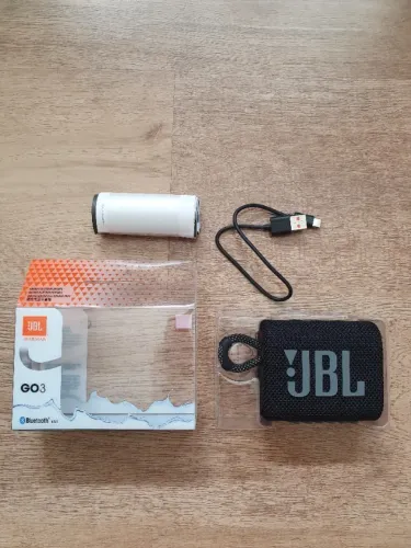 Caixa de Som JBL Go 3 Preta Na Caixax NOVA