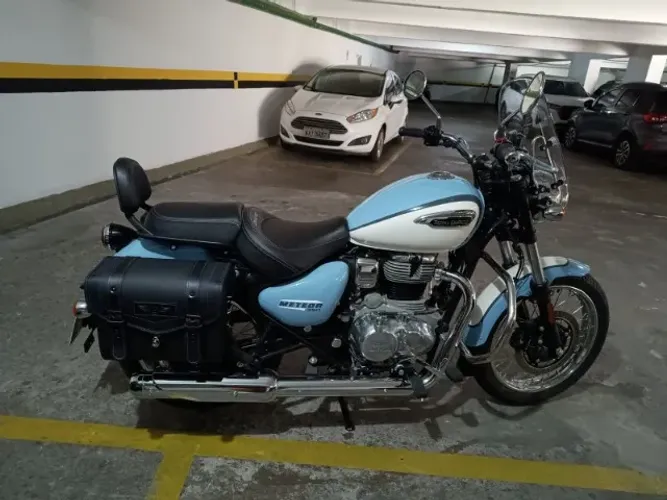 METEOR 350 AURORA BLUE 2026 - Royal Enfield