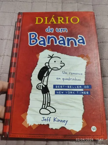 Livros Diário de um Banana - volume 1 ao 6 (E$25,00 cada)