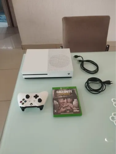 Xbox One S 500Gb 1 Controle 1 Jogo Garantia Parcelo Troco