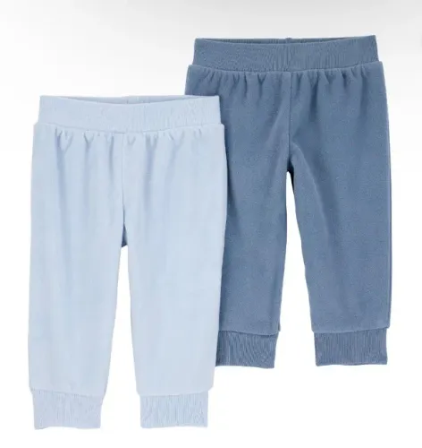 kit 2 Calças fleece tamanho 0-3 e 3-6 meses importadas (Novas)