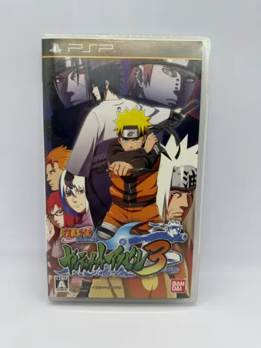 Jogo PSP Naruto Shippuden Narutimate Accel 3 Japonês