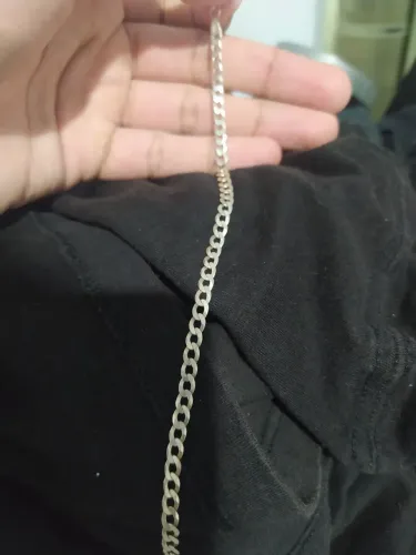 Pulseira de prata media 925