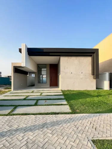 CASA PLANA EM ALPHAVILLE CEARÁ, casa térrea no Terras 4, 3 suíte, preço abaixo do valor