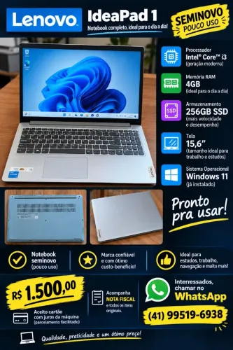 NOTEBOOK LENOVO IDEAPAD 