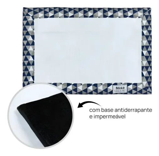Kit 4 Tapete Lavável Higiênico Ecológico Belilo G 65x105