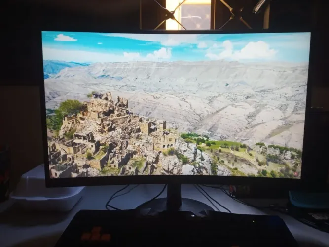 Monitor Gamer, Acer, Nitro Tela Curva 23.6, 75hz