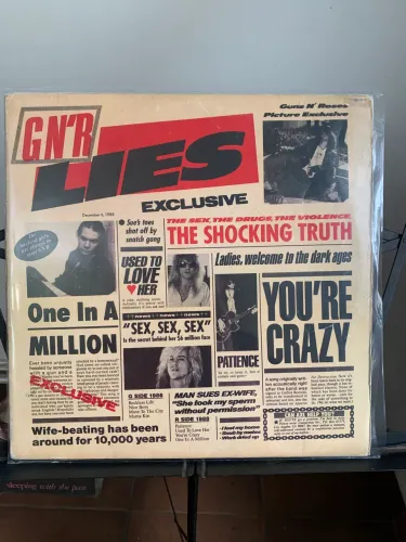 LP Guns ?N? Roses - Lies - 1988