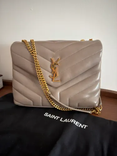 Bolsa yves saint laurent loulou small