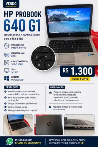 NOTEBOOK HP 640 G1