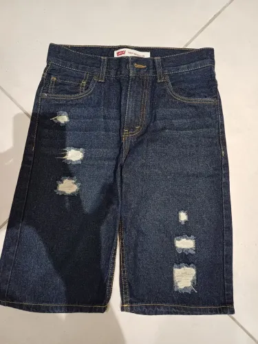Bermuda jeans levis masculina infantil 10 anos