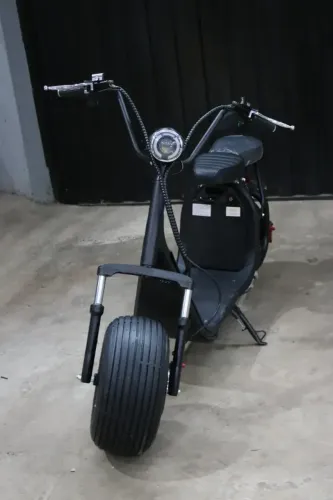 Scooter Moto Elétrica Soversky Sl01 Chopper 1500w 60v Preto