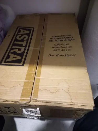 Aquecedor de agua a gas astral