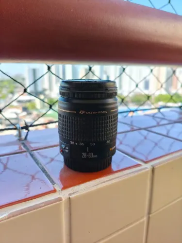 Lente Canon Ultrasonic 28-80 - Autofoco precisa revisão 