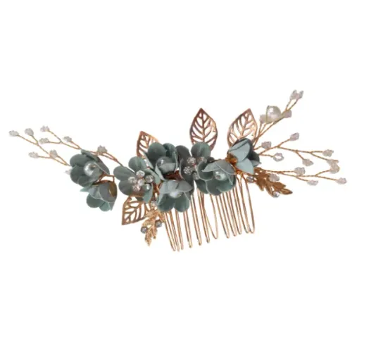 Grinalda Flores - Arranjo de Cabelo Madrinha Noiva Festa Casamento Mãe do Noivo etc