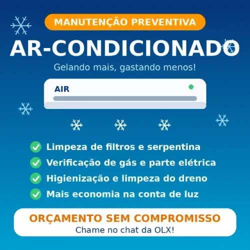 instalação e manutenção em ar condicionado