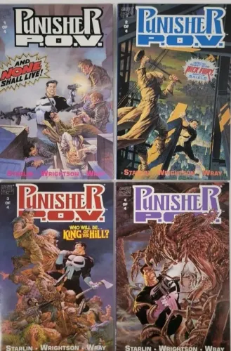 Quadrinhos Punisher P.O.V. Completo