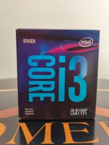 Processador I3-9100f, Pouco usado