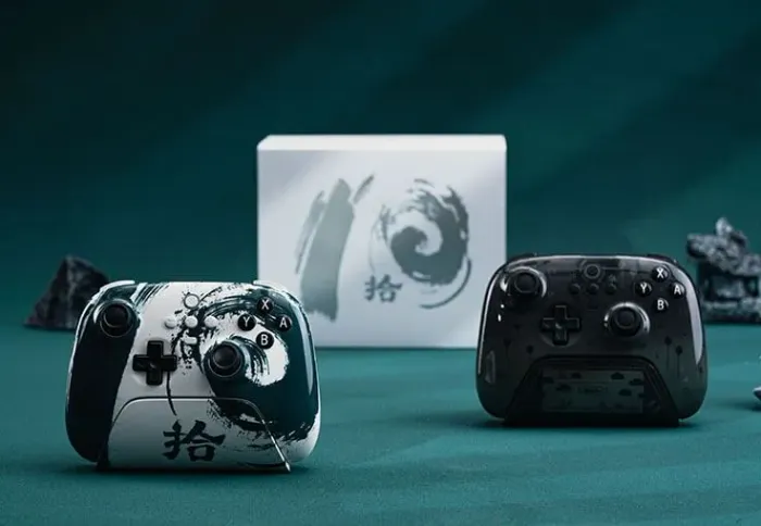 Controle 8bitdo Edição Limitada - Aniversário de Dez Anos da Marca