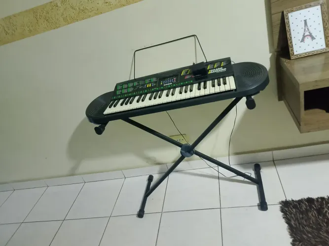 Teclado Casio com suporte