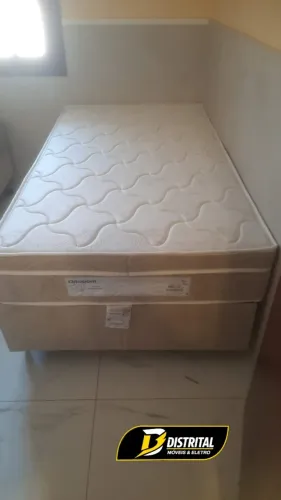 Conjunto cama Box de Solteiro Airtech Oferta