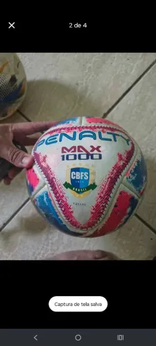 Bola pênalti Max 1000 futsal